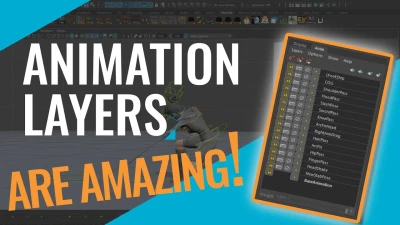 Tutorial de Maya: Cómo hacer grandes cambios RÁPIDO con capas de animación