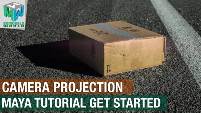  Camera Projection In Maya - Beginners Tutorial