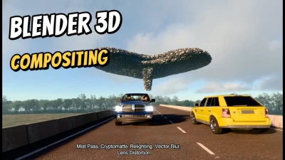 VFX Blender: Flujo Completo de Composición (Green Screen, Cryptomatte, Relight)